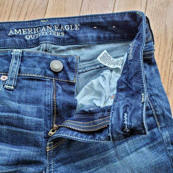 American Eagle Outfitters Straight Super Stretch Long 2 - Picture 7 of 13